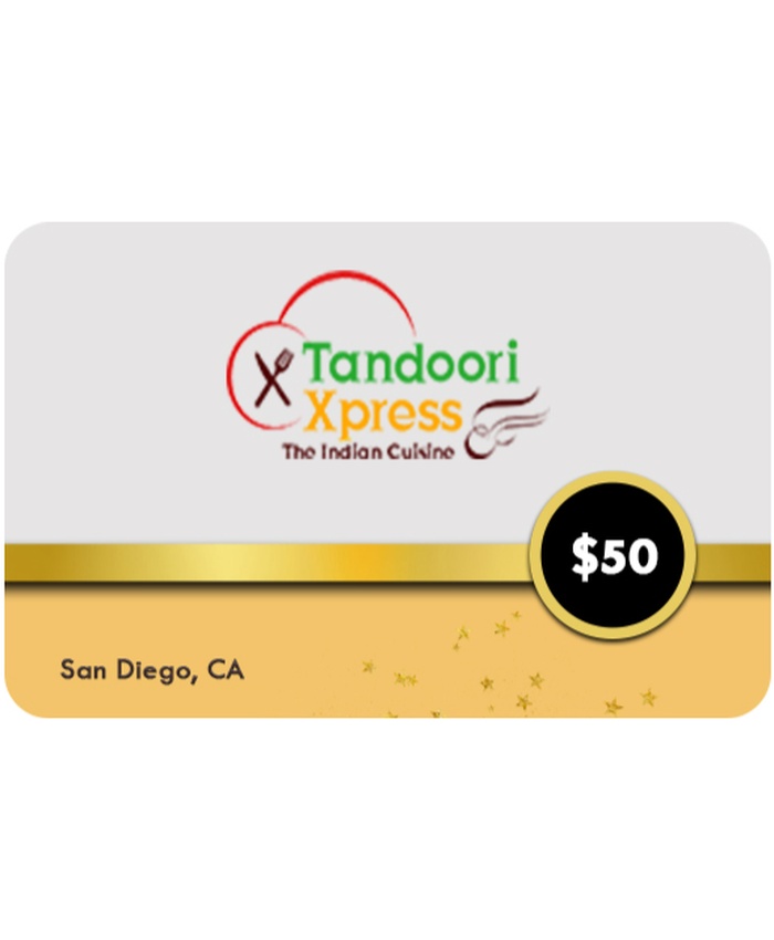 50 TANDOORI XPRESS GIFT CARD